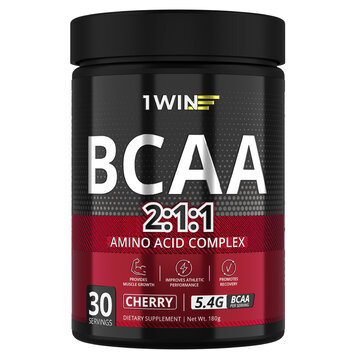 1WIN BCAA 2:1:1 180г Россия Винлаб Нутришин