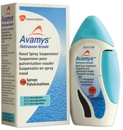 АВАМИС аэрозоль 27,5мкг/доза 120доз GlaxoSmithKline
