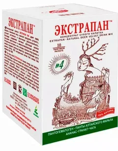ЭКСТРАПАН №4 банка 300г для профил.опухолевых заболеваний (б/сах.) Россия Пантопроект