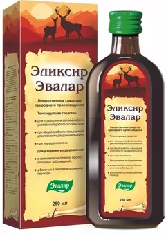 ЭЛИКСИР ЭВАЛАР фл 250мл Россия Эвалар