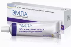 ЭМЛА крем 5% 30г х1 Astra Zeneca