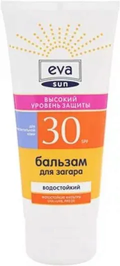 EVA SUN БАЛЬЗАМ ДЛЯ ЗАГАРА 150мл SPF-30 Польша TZMO S.A.