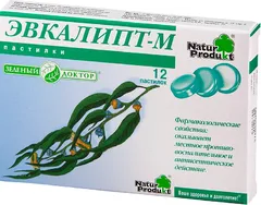 ЭВКАЛИПТ-М пастилки х24 NaturProdukt
