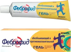 ФЕБРОФИД гель 2,5% 30г Польша Medana Pharma Terpol