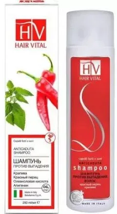 HAIR VITAL ШАМПУНЬ ПРОТИВ ВЫПЫДЕНИЯ ВОЛОС 200мл Италия Betafarma