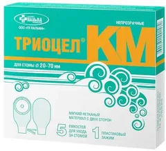 КАЛОПРИЕМНИК Триоцел-КМ №5 d стомы до 70мм Россия Пальма