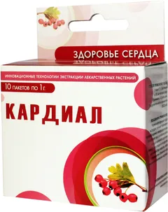 КАРДИАЛ пакет 1г х10 Россия Салута-М