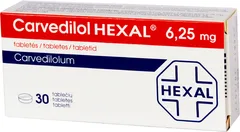 КАРВЕДИЛОЛ таб 12,5мг х30 Германия Hexal