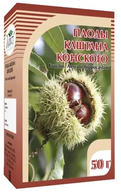 КАШТАНА КОНСКОГО ПЛОДЫ 50г Россия Компания Хорст