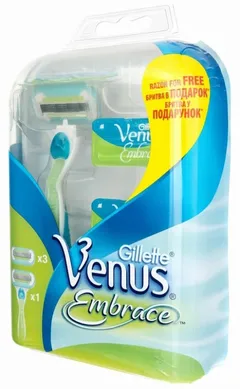 КАССЕТЫ д/станков GILLETTE FOR WOMEN VENUS EMBRACE х2 Gillette