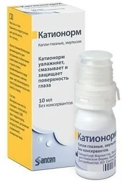 КАТИОНОРМ капли глазные 10мл Laboratoires Pharmaster