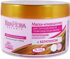 КЕРА-НОВА МАСКА-КОНДИЦИОНЕР ПИТАТЕЛЬНАЯ 450мл для окрашенных волос Россия Флоресан ООО