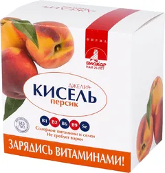 КИСЕЛЬ ДЖЕЛИ+ ПЕРСИК 25г Россия Биокор