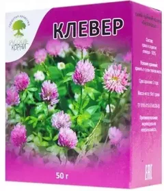 КЛЕВЕРА ЛУГОВОГО ЦВЕТЫ 50г Россия Хербес