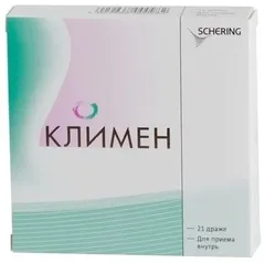 КЛИМЕН драже х21 Германия Schering AG