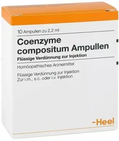 КОЭНЗИМ КОМПОЗИТУМ амп 2,2мл х100 Германия Biologische Heilmittel Heel