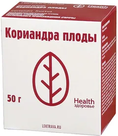 КОРИАНДРА ПЛОДЫ 50г Россия Здоровье Фирма ООО