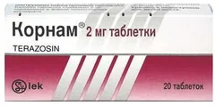 КОРНАМ таб 2мг х20 Словения Lek
