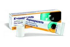 КОРНЕРЕГЕЛЬ гель глазной 5% 10г Германия Dr.Gerhard Mann