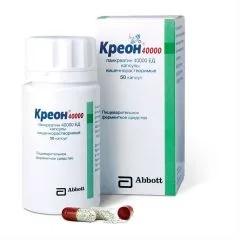 КРЕОН 40000 капс х50 Abbott Lab/Верофарм