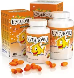 КУСАЛОЧКА ИММУНО капс х60 Россия РеалКапс