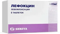ЛЕФОКЦИН таб 500мг х10 Индия Shreya Life Sciences