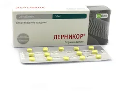 ЛЕРНИКОР таб п/о 10мг х30 Россия Алиум ПФК