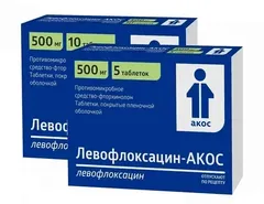 ЛЕВОФЛОКСАЦИН-АКОС инф.р-р (фл) 5мг/мл 100мл Россия Синтез ОАО