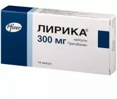 ЛИРИКА капс 150мг х14 Pfizer