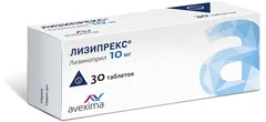 ЛИЗИПРЕКС таб 10мг х30 Россия Ирбитский ХФЗ