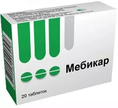 МЕБИКАР таб 300мг х20 Россия Татхимфармпрепараты