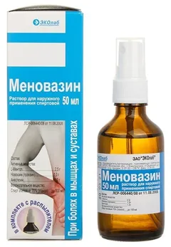 МЕНОВАЗИН фл 40мл Россия Бэгриф