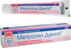 МЕТРОГИЛ ДЕНТА гель 1% 20г Индия Unique Pharm