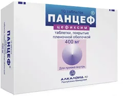 ПАНЦЕФ гран. д/ор. сусп (фл) 100мг/5мл 32г 60мл Македония Alkaloid