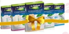 ПЛАСТЫРЬ DR GELPER ALOEPLAST 39х66мм х4 + 19х120мм х6 эластичный Седеррот Дистрекс САУ