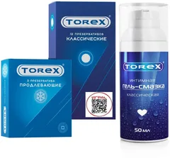 ПРЕЗЕРВАТИВЫ TOREX х12 классические Россия Бергус
