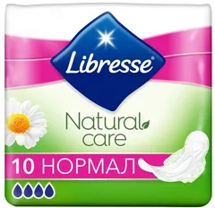 ПРОКЛАДКИ LIBRESS NATURAL CARE х10 ультра нормал Нидерланды SCA Hygiene Products