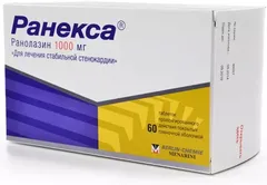 РАНЕКСА таб п/о пролонг. 1000мг х60 Германия Menarini