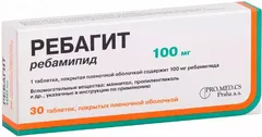 РЕБАГИТ таб п/о 100мг х180 Россия ЗиО-Здоровье