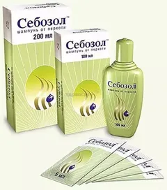 ШАМПУНЬ СЕБОЗОЛ 100мл Россия Дионис