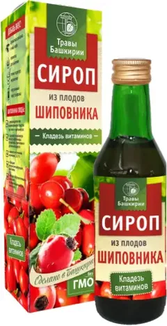 СИРОП ШИПОВНИКА 250г/200мл Россия Алсу
