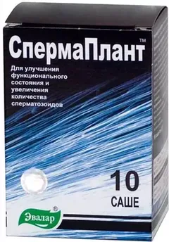 СПЕРМАПЛАНТ саше 3,5г х10 Россия Эвалар