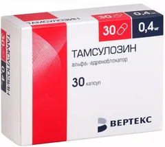 ТАМСУЛОЗИН капс.модиф.высв. 0,4мг х10 Россия Озон