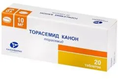 ТОРАСЕМИД таб 10мг х100 Россия Макиз