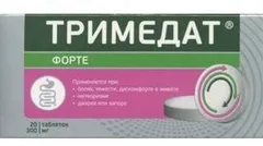ТРИМЕДАТ ФОРТЕ таб п/о пролонг. 300мг х20 Россия Валента Фармацевтика