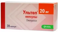 УЛЬТОП капс 10мг х28 Россия КРКА-РУС