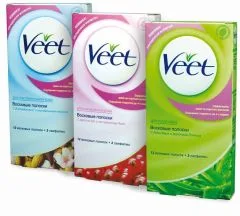 VEET ПОЛОСКИ ВОСКОВЫЕ ДЛЯ ДЕПИЛЯЦИИ х12 Reckit Benckiser