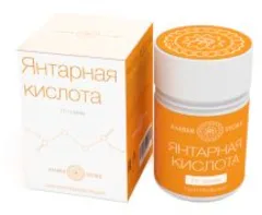 ЯНТАРНАЯ КИСЛОТА таб х120 Россия Стиролбиофарм
