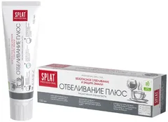 ЗУБНАЯ ПАСТА СПЛАТ PROFESSIONAL WHITE PLUS 125г/100мл Россия Органик Фармасьютикалз, ООО